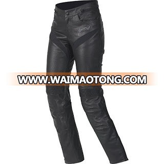 Leather Motorbike Trouser(Motorbike Leather Pants ) Blue Brown