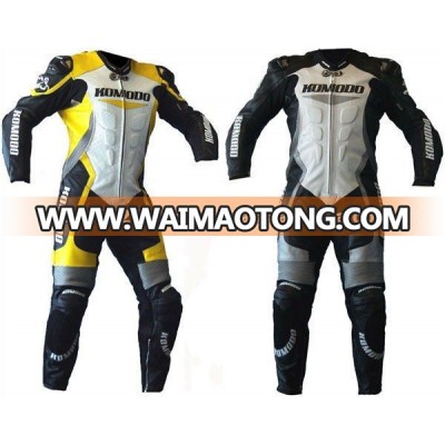 Custom Motorbike Leather Suits Made by Measurement