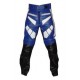 Leather Motorbike Trouser(Motorbike Leather Pants ) White Blue Black with kevlar