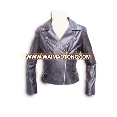 ladies leather jacket