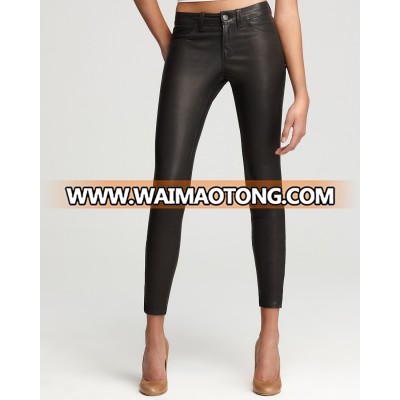 Women Trousers | Cheap Leather Pants for Women(Motorbike Leather Pants )