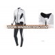 ladies specilized white black fleece compression cycling jacket